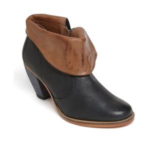 J SHOES Saloon 2' Black & Brown Bootie